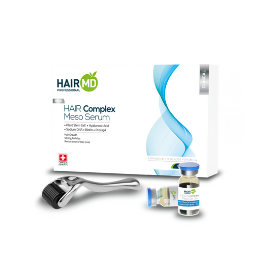 HairMD Clinical Hair Complex Meso Serum Dermaroller Set